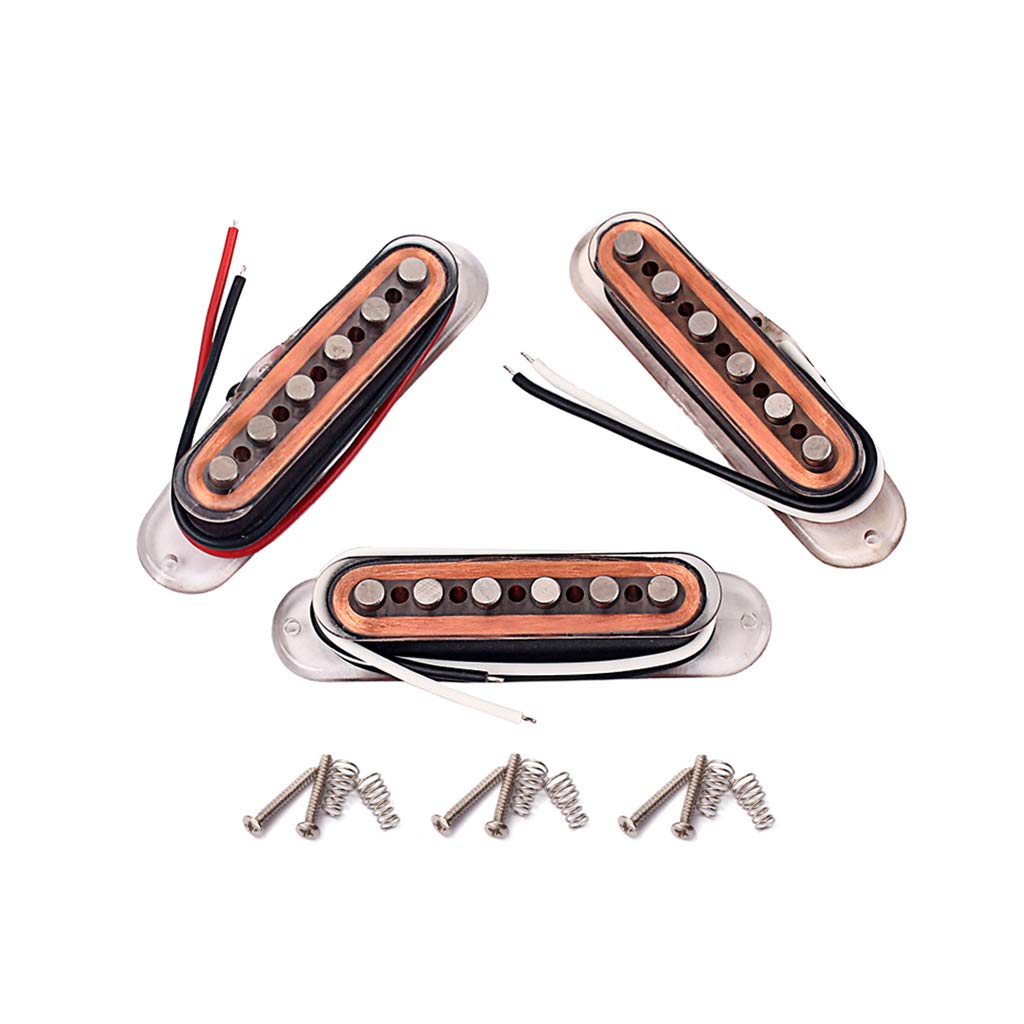 Alnicov Juego de pastillas de guitarra de 6 cuerdas para Fd Stratocaster Strat o Squier