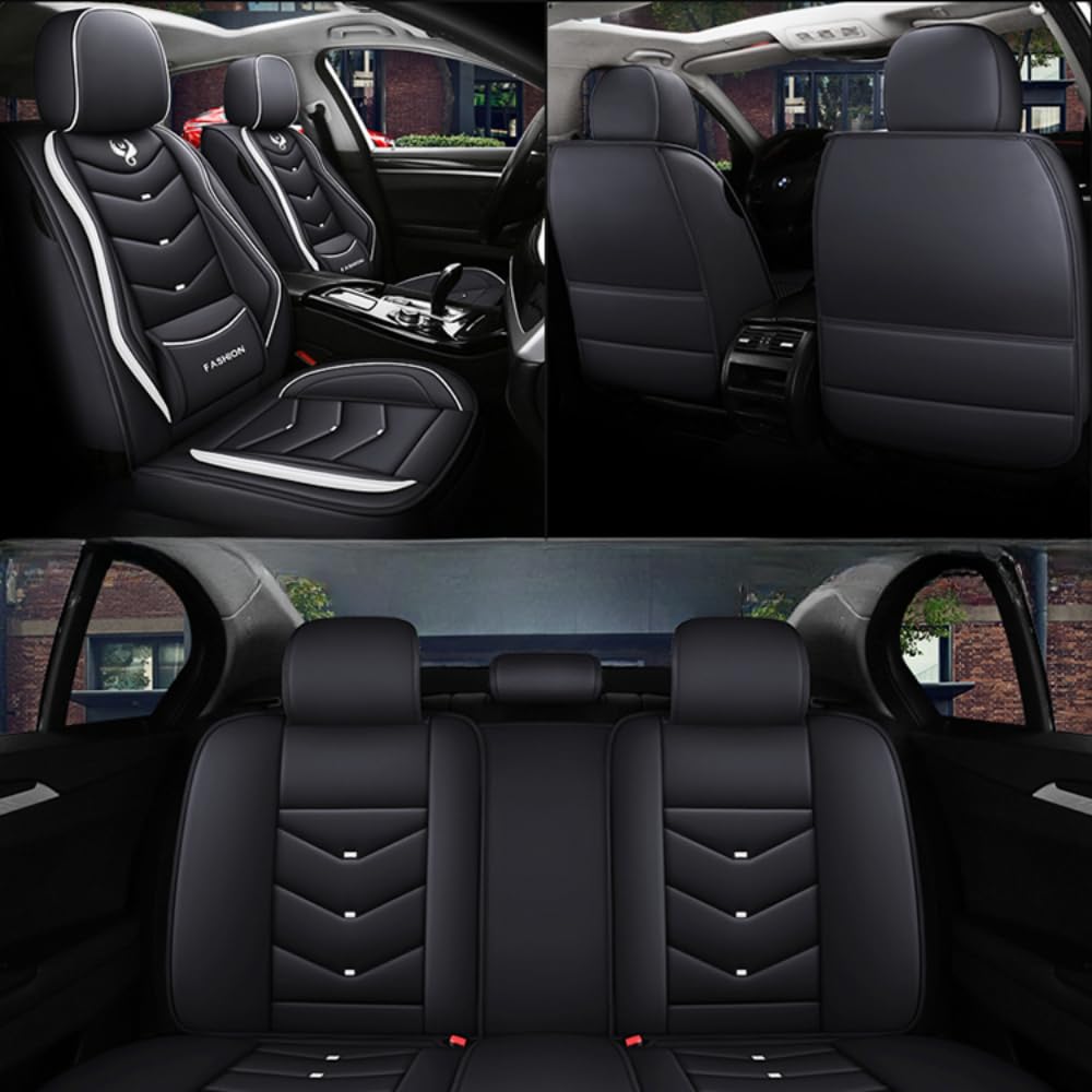 pokrowce na siedzenia samochodowe są odpowiednie dla Jeep Commander Limited (K8) (XK)/Limited T270(H6)/Limited TD380 4 × 4 (H6)/Overland (XK) pokrowce/akcesoria samochodowe, czarne