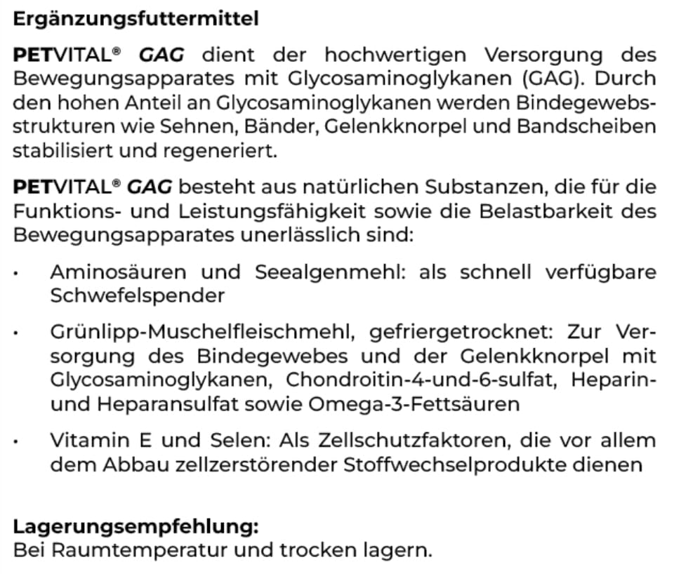 Canina Petvital Gag Tabletten, (1 x 0.09 kg), 90 Stück (1er Pack)