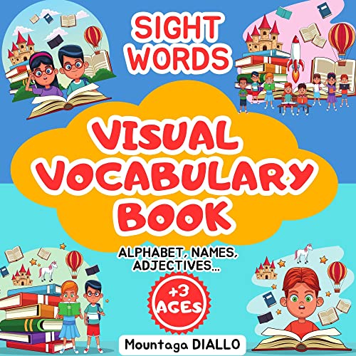 Amazon SIGHT WORDS VISUAL VOCABULARY BOOK FOR KIDS UP TO 3 YEARS