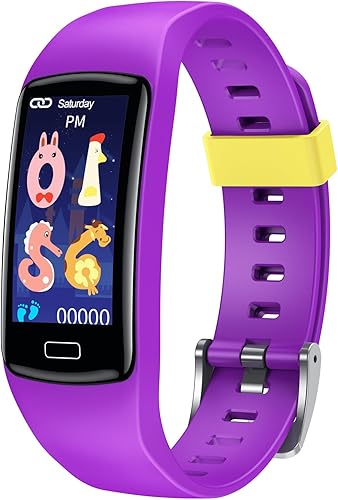 Reloj inteligente de seguimiento de actividad física para niños, reloj inteligente impermeable con podómetro, ritmo cardíaco, seguimiento del sueño,