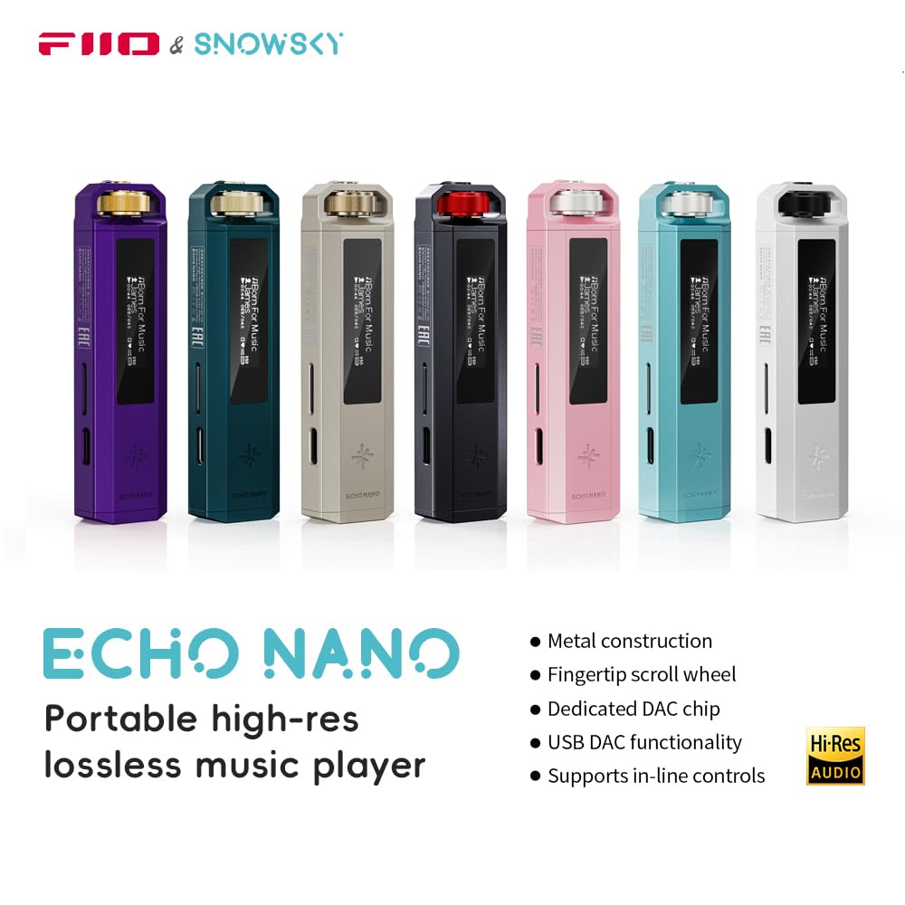 Amazon.com: FiiO SNOWSKY Echo Nano Retro HiFi Music Player with