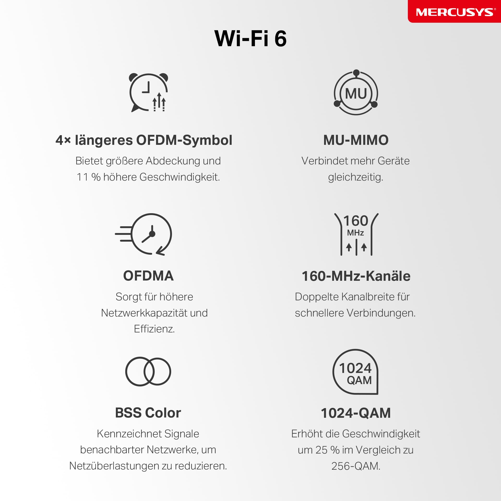 Mercusys Halo H3000X Lot de 3 routeurs Wi-Fi double bande AX3000 Wi-Fi 6 AX3000, 3 ports Gigabit par unité, MU-MIMO, WPA3, sécurité parental (reconditionné)