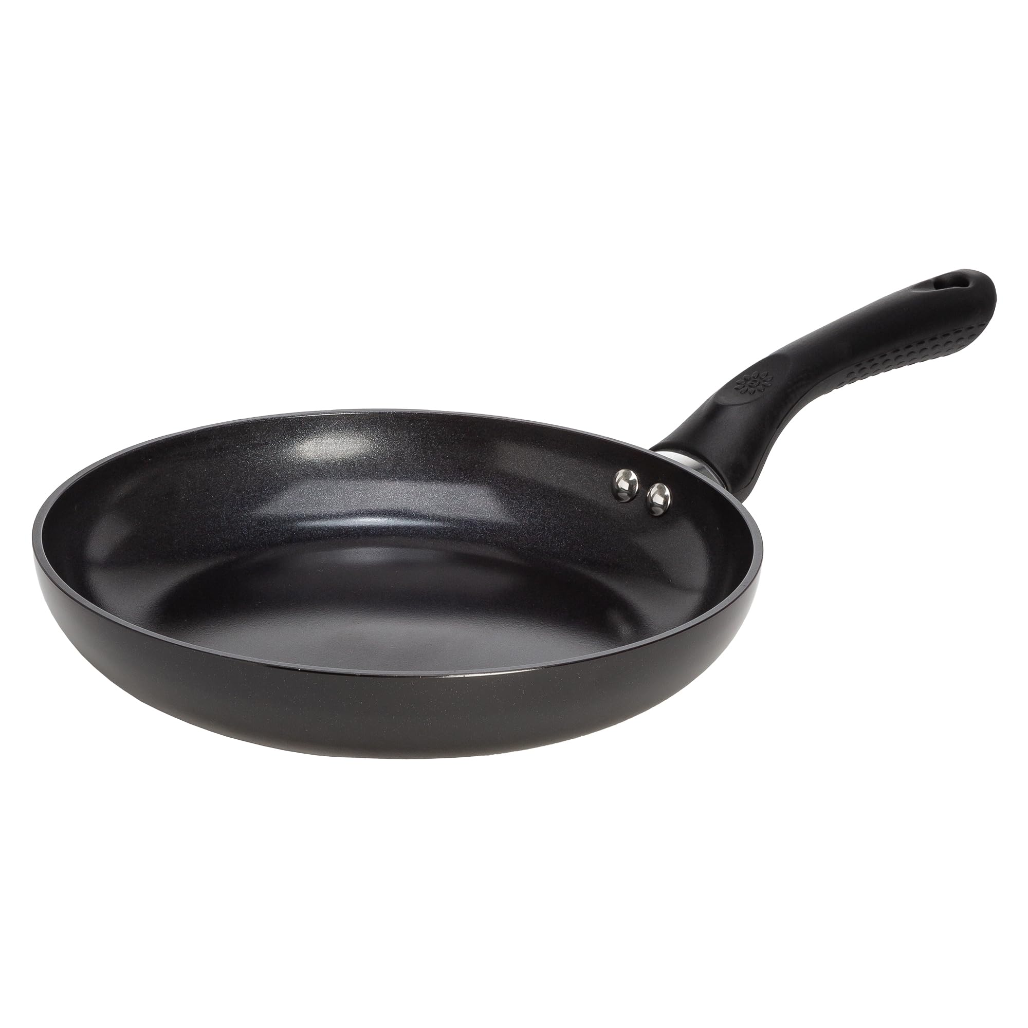 Ecolution Easy to Clean, Comfortable Handle, Even Heating, Dishwasher Safe Pots, 9.5-Inch Fry Pan, Black