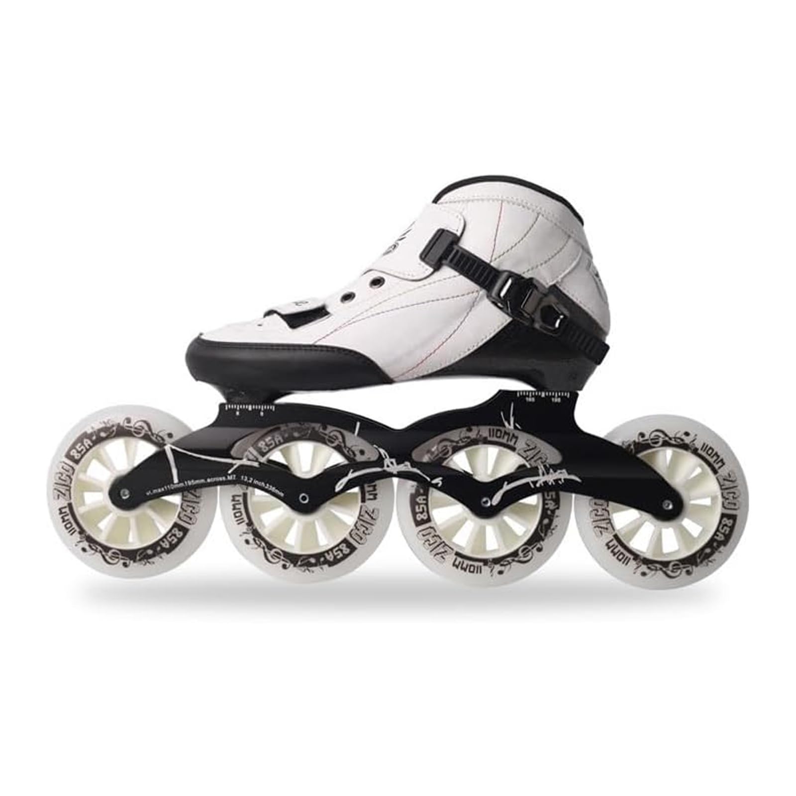 Chaussures De Roller De Vitesse Professionnelles for Adultes, Légères, Respirantes Et Réglables for Hommes Et Femmes, for Débutants Et Adolescents