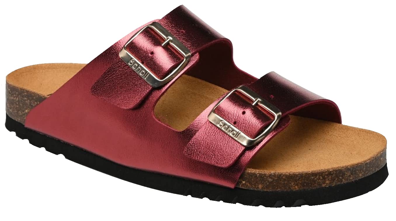 Scholl Josephine, Women's Sandal, Burgundy, 6 UK
