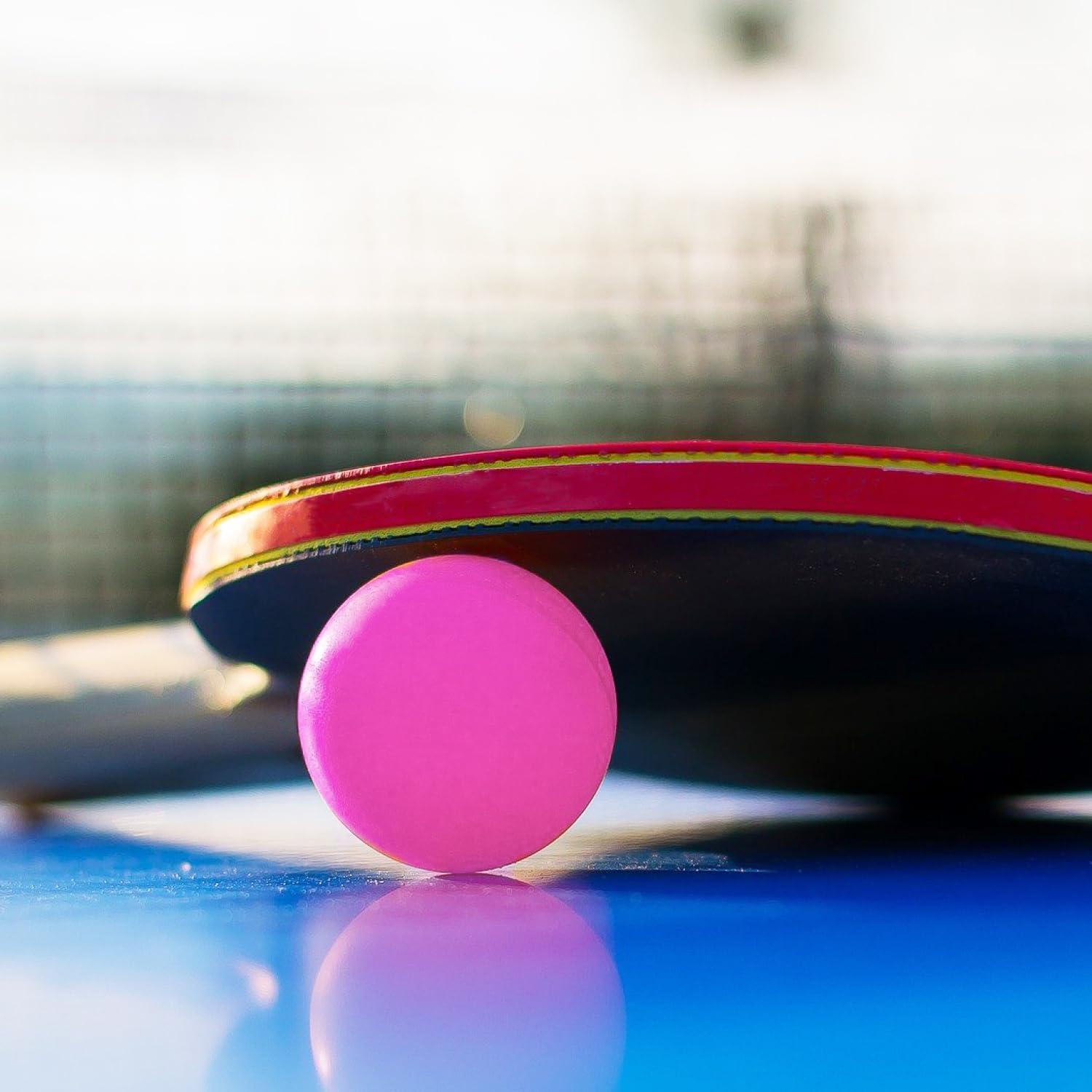 com-four® 24x Balles de Tennis de Table en Plastique ABS - balles de Tennis de Table de Taille Standard - balles de Jeu pour ping-Pong, Beer-Pong et Tennis de Table