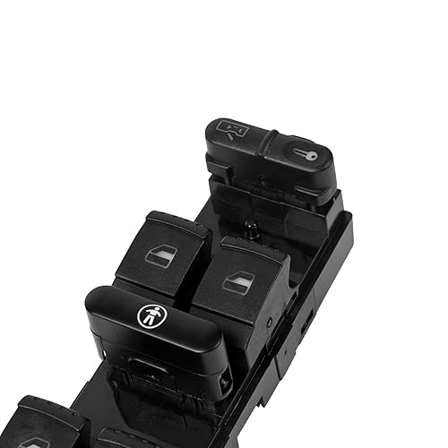 Miniatura 6 de runmade Power Master - Control de consola de interruptor de ventana para Volkswagen VW Beetle Passat B5 Jetta Golf Mk4 GTi R32 1998 1999 2000 2001