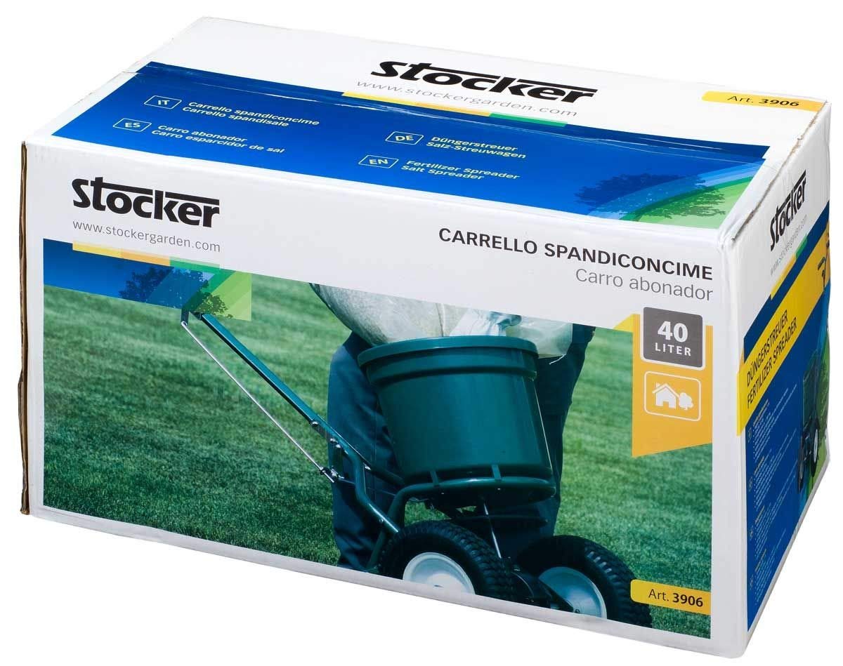 STOCKER Carrello spandiconcime a Getto 40 l