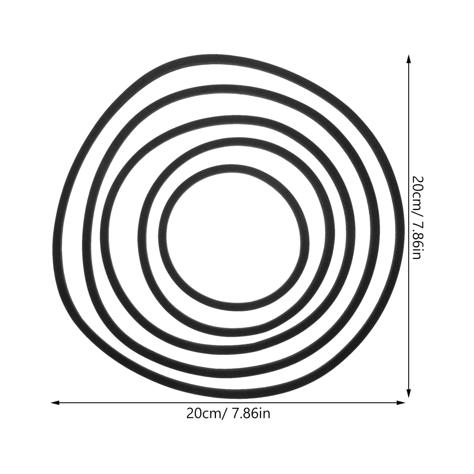 Mipcase Aquarium Floating Plant Rings: 5pcs Aquarium Fish Feeding Ring Fish Tank Plant Ring for Aquarium