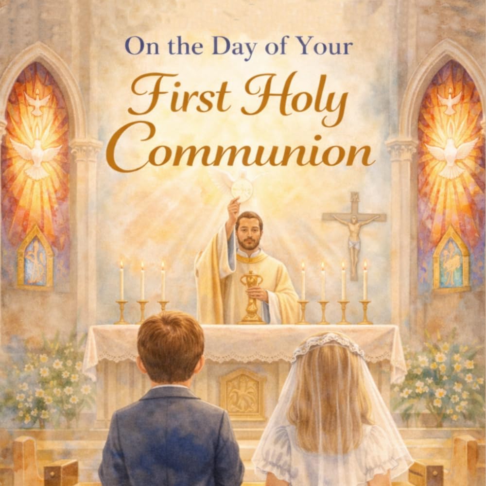 On the Day of Your First Holy Communion: A Beautiful Catholic Keepsake Story of Children Receiving Jesus in the Holy Eucharist for the first time (On ... Of... Catholic Sacrament Keepsake Collection)