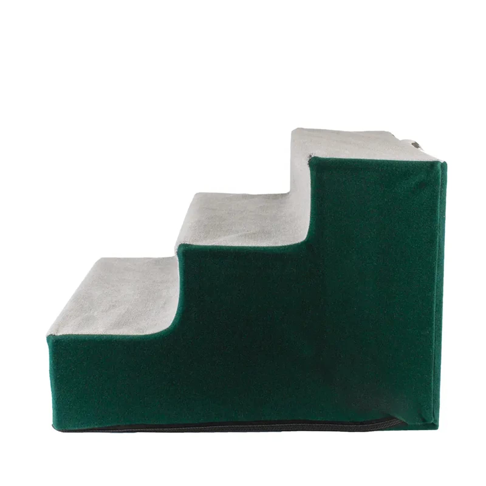 Escaleras para Perros, escaleras para Mascotas de 3 escalones para Camas Altas, Mascotas extraíbles Antideslizantes con cartón, Ideales para Perros pequeños y Gatos Mayores heridos, marrón (Brown)
