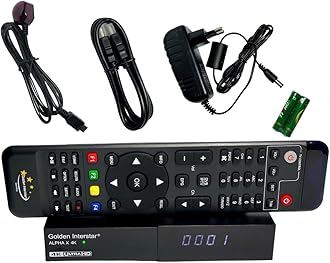 Alpha X 4k UHD Multistream Satellite Receiver DVB-S2 HEVC