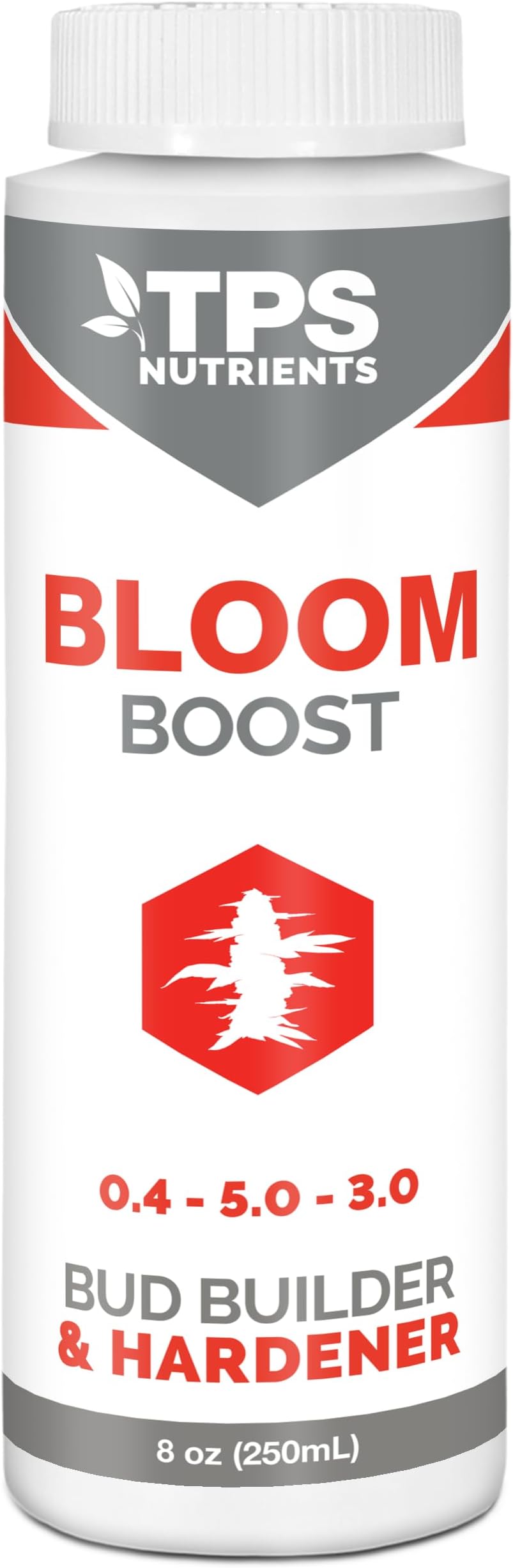 Bloom Bud Builder & Flower Hardener Plant Nutrient and Supplement, Triggers Fast Flowering by TPS Nutrients, 8 oz