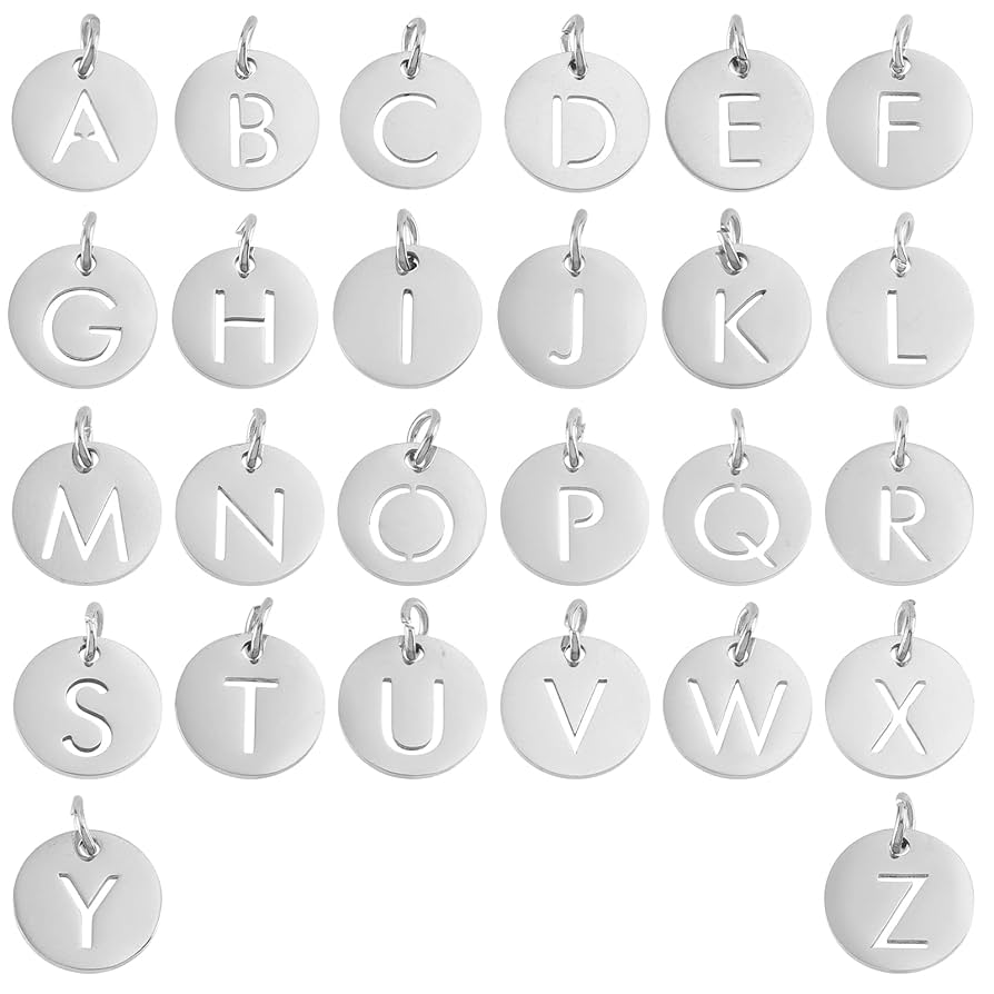 【即購入可】アルファベットチャーム\"26個\" 即購入可】アルファベットチャーム