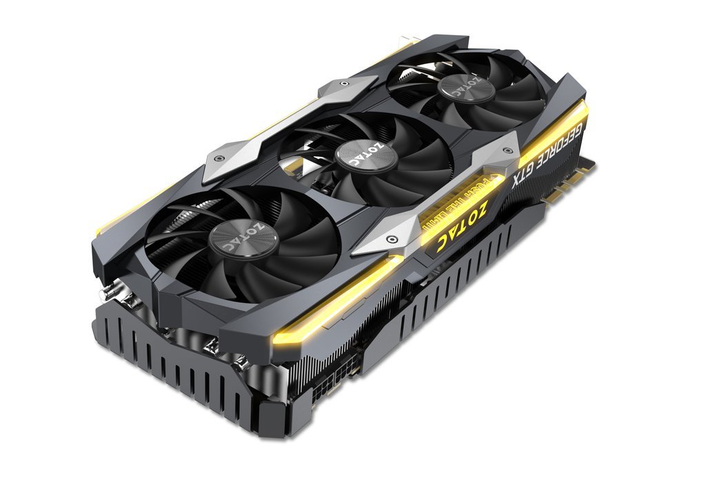 Zotac NVIDIA GeForce GTX 1080 Ti 11 GB AMP Extreme Core Edition karta graficzna - czarna