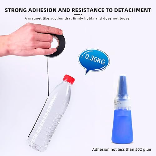 Miniatura 5 de DaFuRui Cinta eléctrica de PVC de vinilo negro, 3 unidades, 0.7 pulgadas x 66 pies, impermeable, cinta eléctrica, aislamiento ignífugo