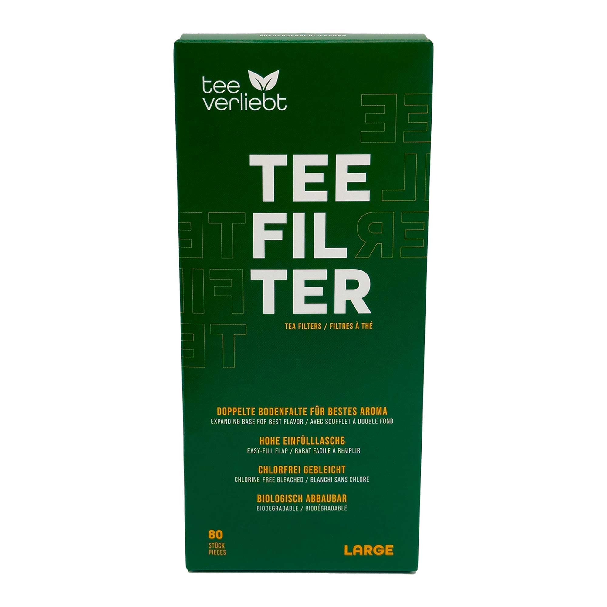 Teeverliebt - Filtro da tè per il miglior aroma, pratica | FindTheDeal