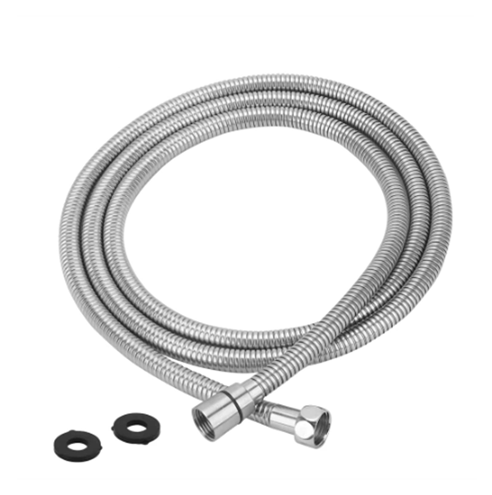 Tuyaux de plomberie, tuyau de chauffe-eau, tuyau de douche flexible, tuyau de plomberie 1,2 m/1,5 m/2 m Amélioration de l'habitat Tuyau d'eau souple flexible Tuyau de douche à effet pluie Accessoires