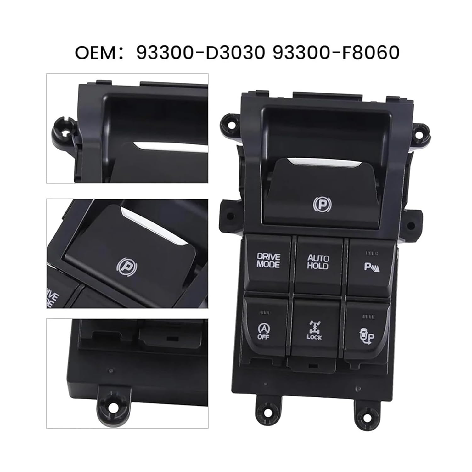 Electronic Handbrake Switch Control Button Parts 93300D3030 93300F8060 Fit for Hyundai TL 2015 2016 2017 2018 Car Accessories