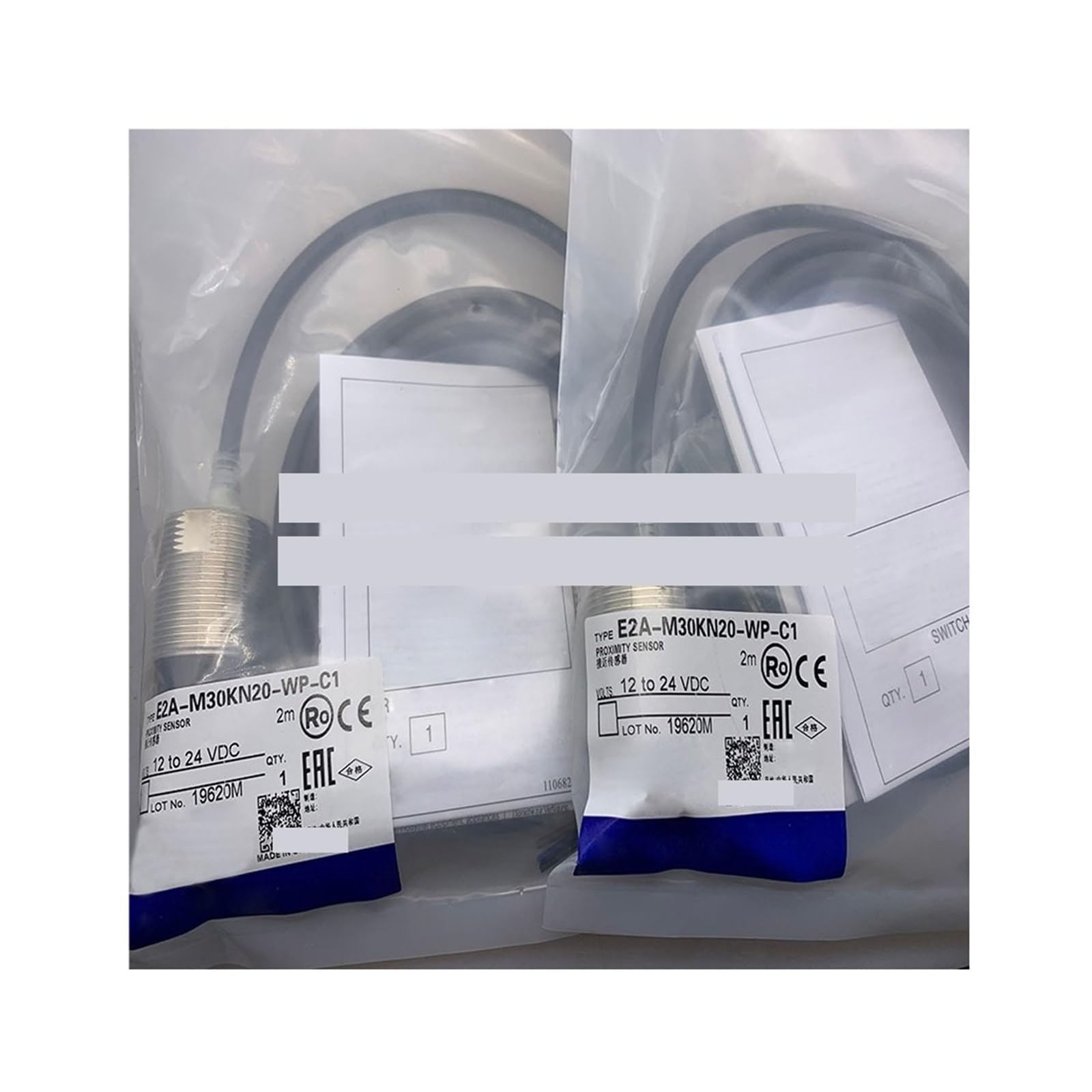 Capteur E2A-M30KN20-WP-C3 détecteur inductif M30 pour automatisme - 4