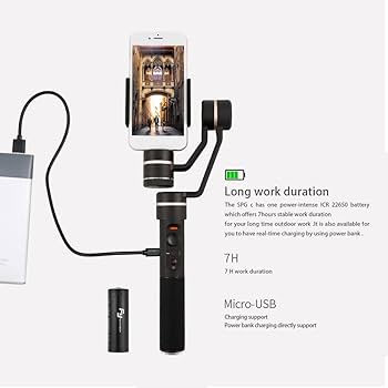 Feiyu tech SPG C 三軸スマホカメラスタビライザー 美品箱付 Amazon | [並行輸入品]FeiyuTech SPG c 3軸 ハンドヘルド