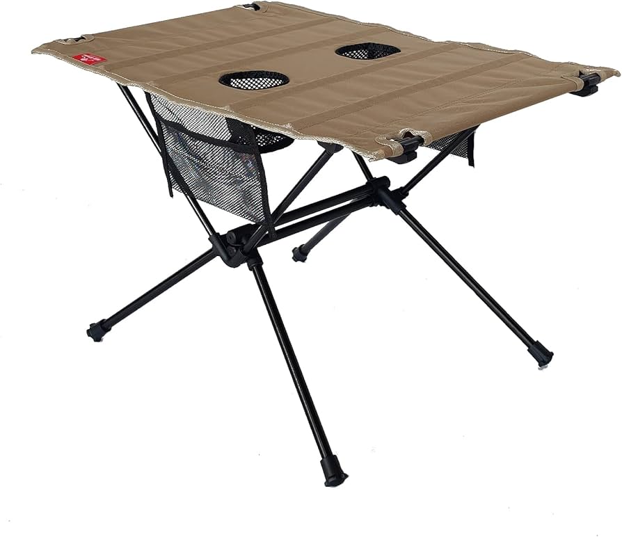 折りたたみ式アウトドアテーブル ベージュ Amazon.co.jp: Kaitou アウトドアテーブル 折りたたみ ロール テーブル