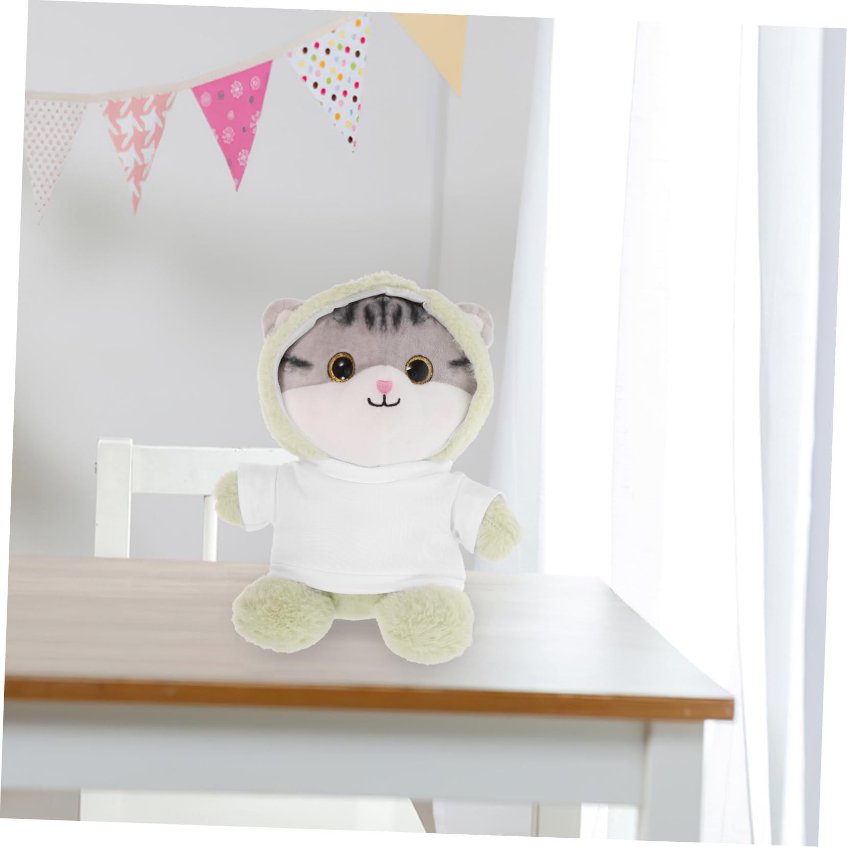 Ifundom Lot De 2 T-Shirts Et Sweats à Capuche Pour Ours En Peluche 20 Cm - Accessoires Mignons