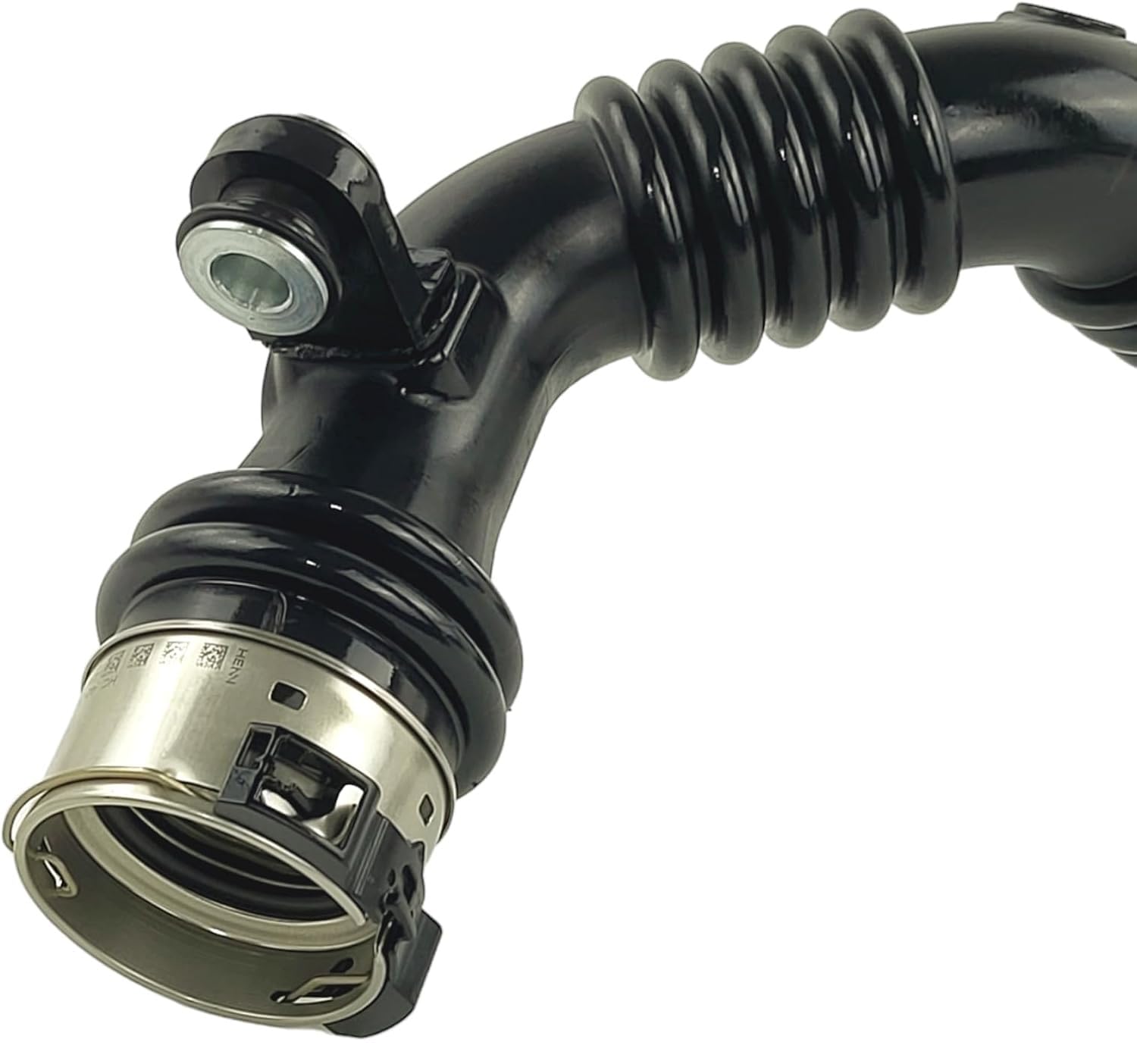 Manguito Compatible con Renault Fluence Grand Scenic/Megane/Scenic III 1.6 dCi (2011-) Tubo Manguito para Intercooler Aire Turbo 144603264R Negro