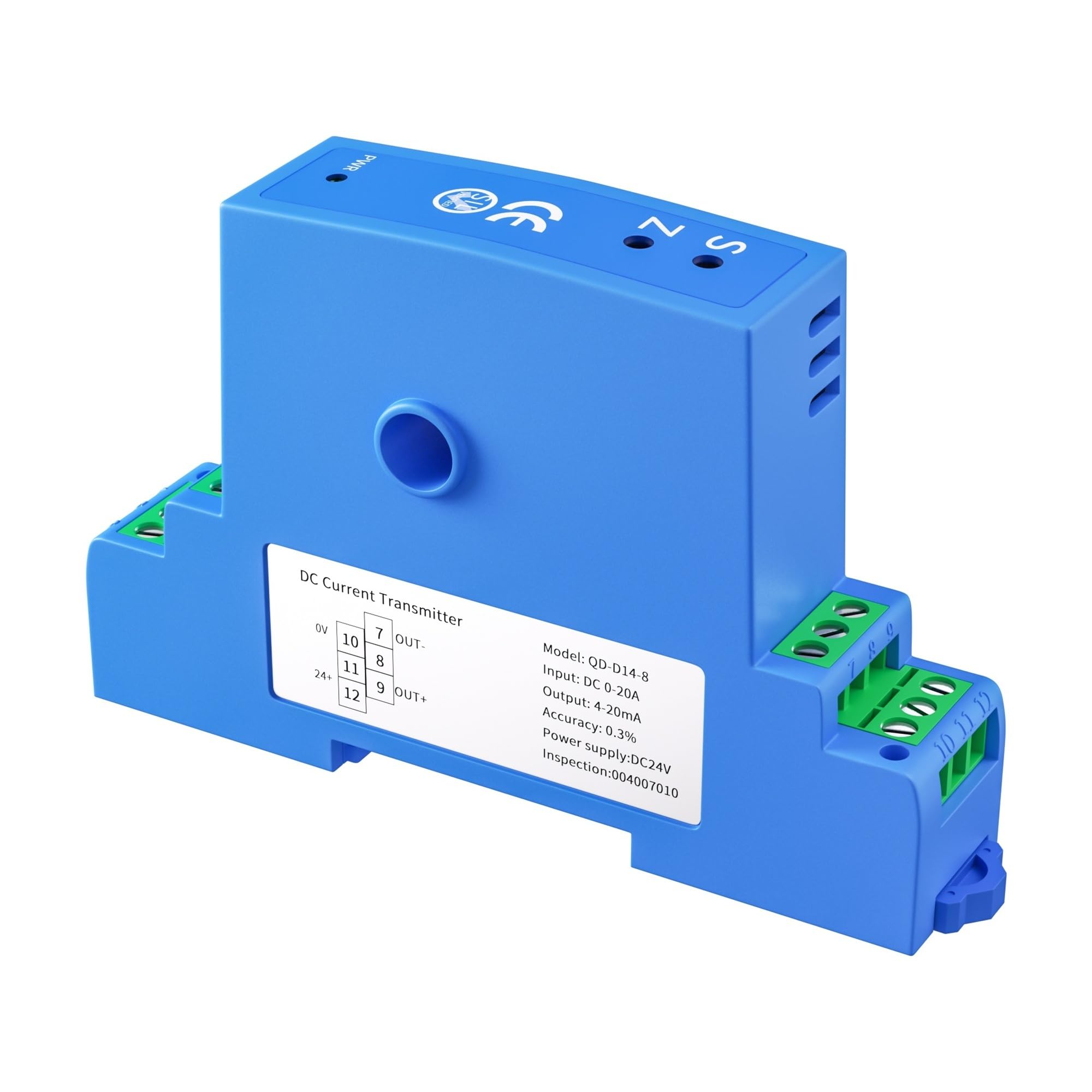 QD-14 Transmisor de Corriente CA CC 4-20 mA CC 24 V