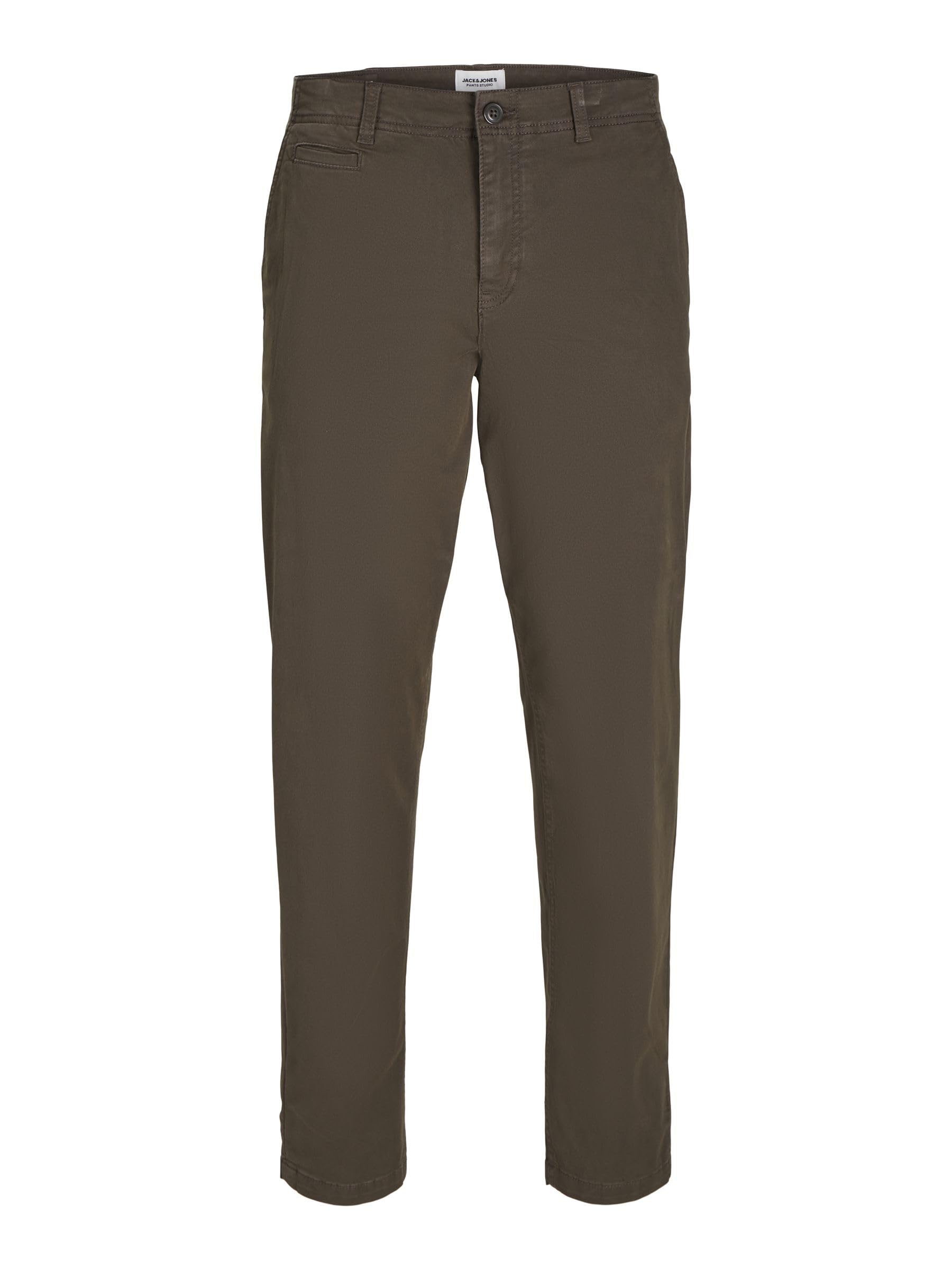 JACK & JONES Men's Jpstace Jjharlow Chino Noos Trousers, Wren, 30 W/34 L