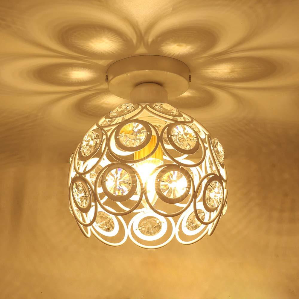 Lampada da soffitto moderna in vetro trasparente e nero JURUA