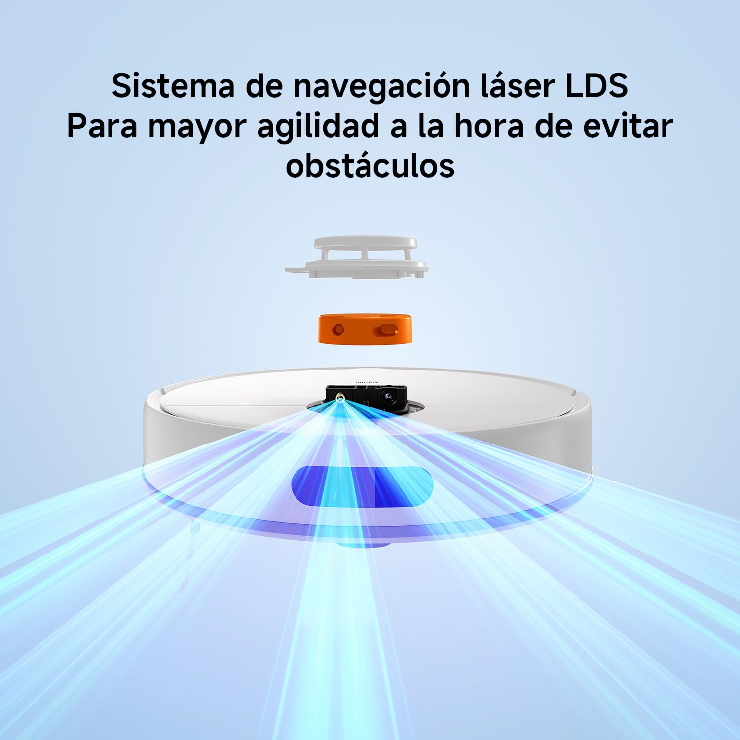 XIAOMI Robot Vacuum S40C, Aspirador y fregona 2 en 1, 5000Pa de succión, navegación Inteligente LDS, Recarga automática, Compatible con Suelos Duros y alfombras de Pelo Corto — view 5