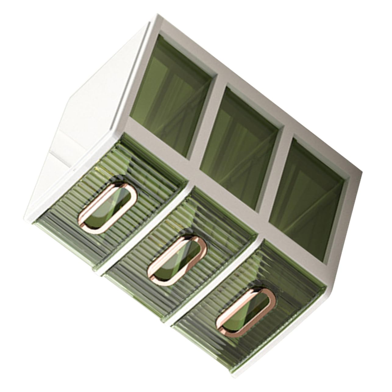 JVNALwnkv Storage Bins，Plastic Bins ，Plastic Drawer Organizer Makeup and Office Box Lightweight Desktop