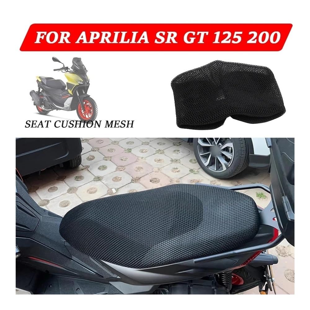 Coprisella per moto sportiva Accessori Moto Maglia Sedile Cuscino Protezione Isolamento Protector Per SR GT 200 SRGT 125 SRGT200 SRGT125