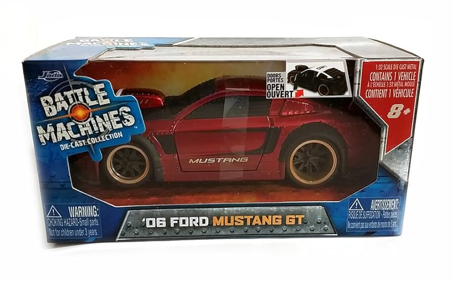 Amazon | Jada Battle Machines: 2006 Ford Mustang GT 1/32