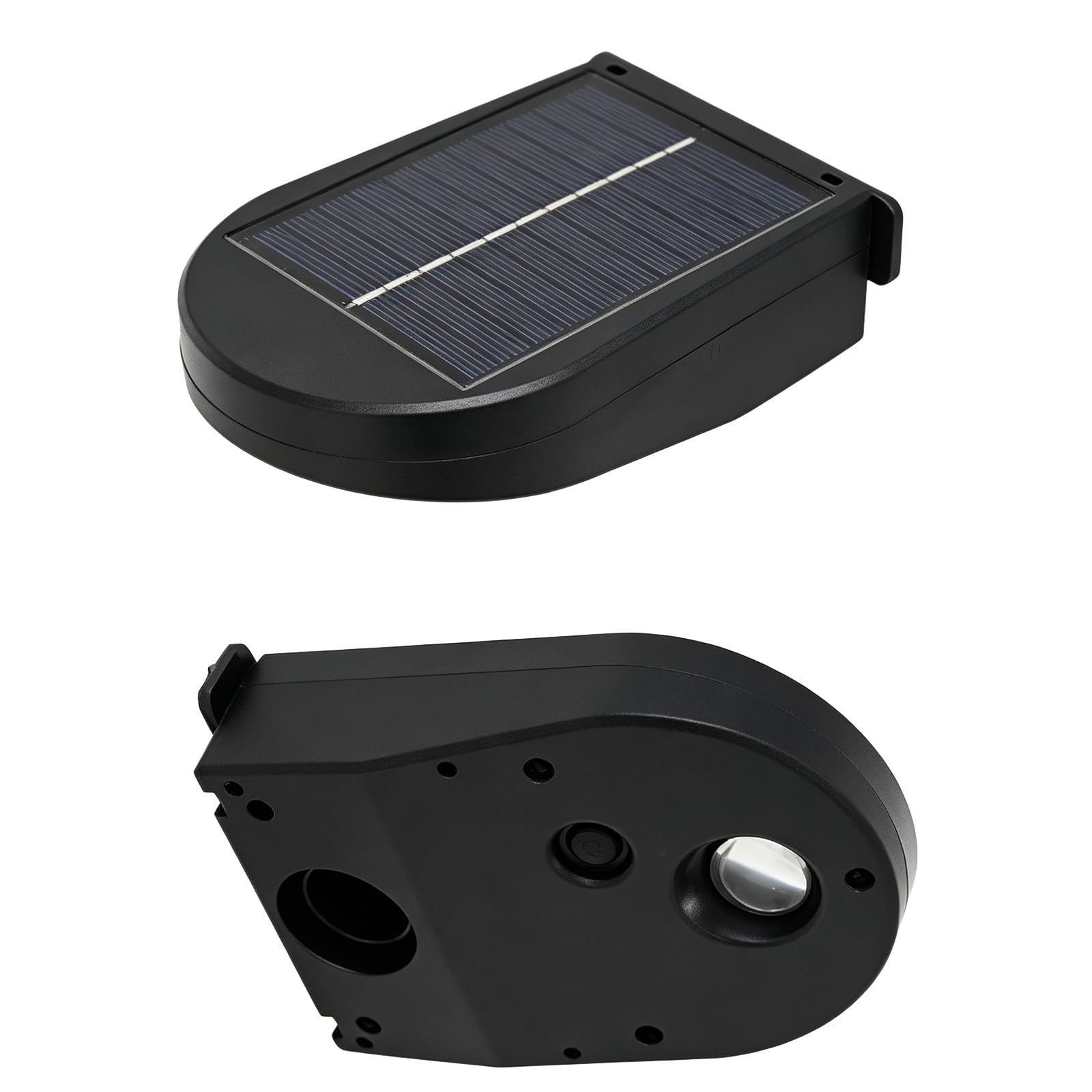 Aplique Solar Impermeable for Exteriores con Iluminación Cálida; Adecuado for Pilares de Patio, Vallas y Carteles con Números de Casas(*4)