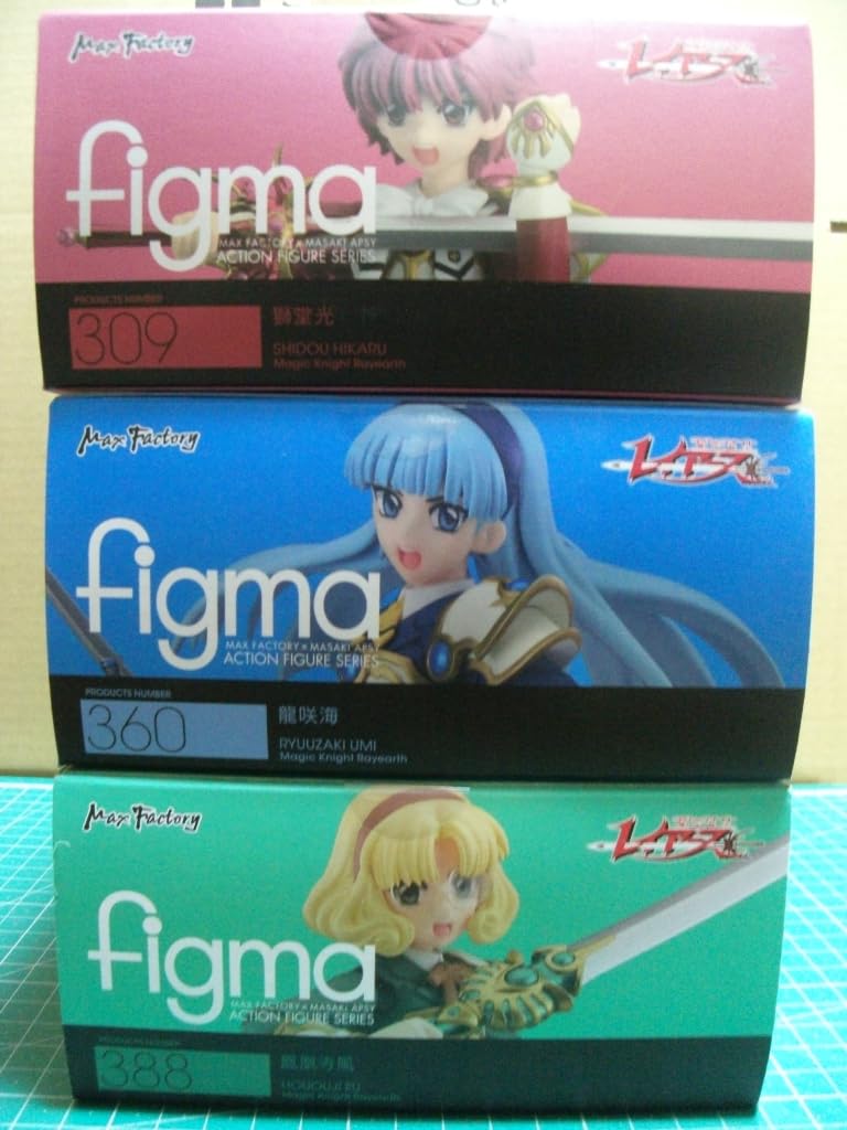 figma 魔法騎士レイアース 3体セット figma 魔法騎士レイアース 3体セット MODEROID 伝説の3魔神セット
