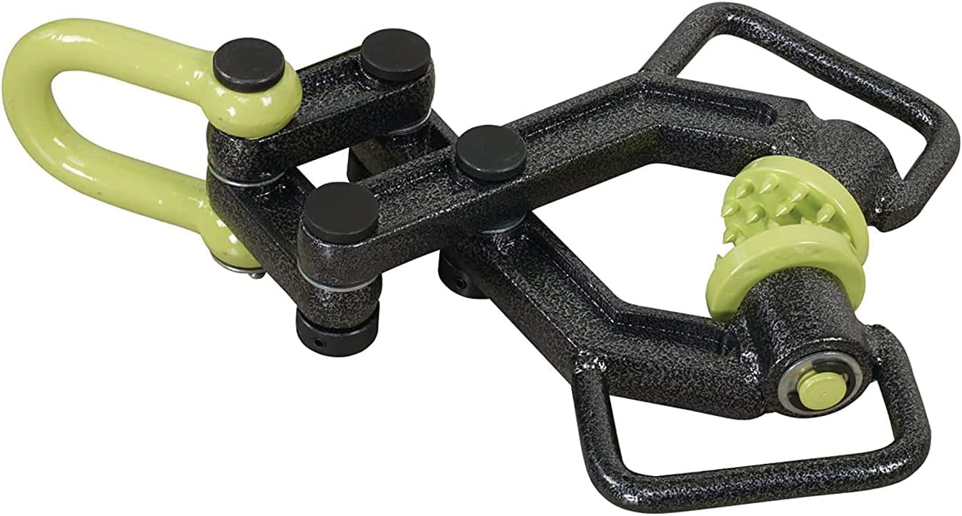 Brush Grubber BG-11 Xtreme Larger Brush & Tree Stump Root Puller Remover Tool w/Rugged Handles, 1" Steel Construction, & 18 Gripping Teeth (2 Pack)