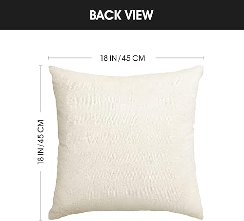 Miniatura 6 de AVOIN colorlife Summer Take Me to The Beach - Juego de 4 fundas de almohada de 18 x 18 pulgadas, diseño de estrella de mar coral con lema azul para