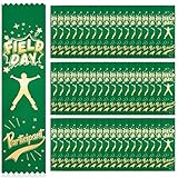 Kisston 100 Pcs Field Day Participant Ribbons Award Ribbon Prize Ribbons Winner Recognition Ribbons Bookmark Style for Competition Sports Event Contest Prize Ornaments