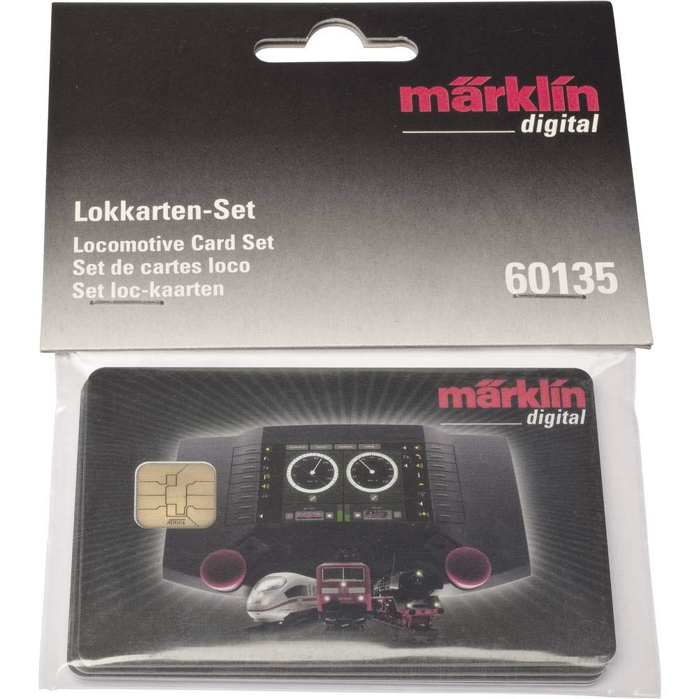 Märklin 60135 - Locomotora tarjeta-Set (5 tarjetas) [importado de Alemania]