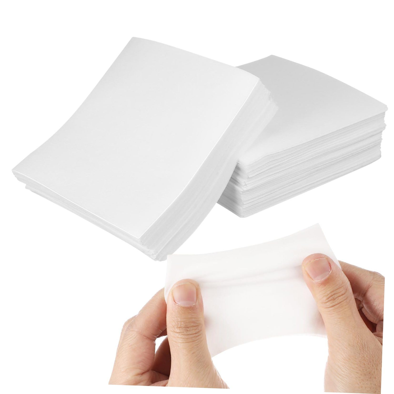 300 Paños de Limpieza sin Pelusa para Lentes y Pantallas, Toallitas Antiestáticas de Papel Absorbente, Secas y Reutilizables, Ideales para Uso Industrial y Oficina