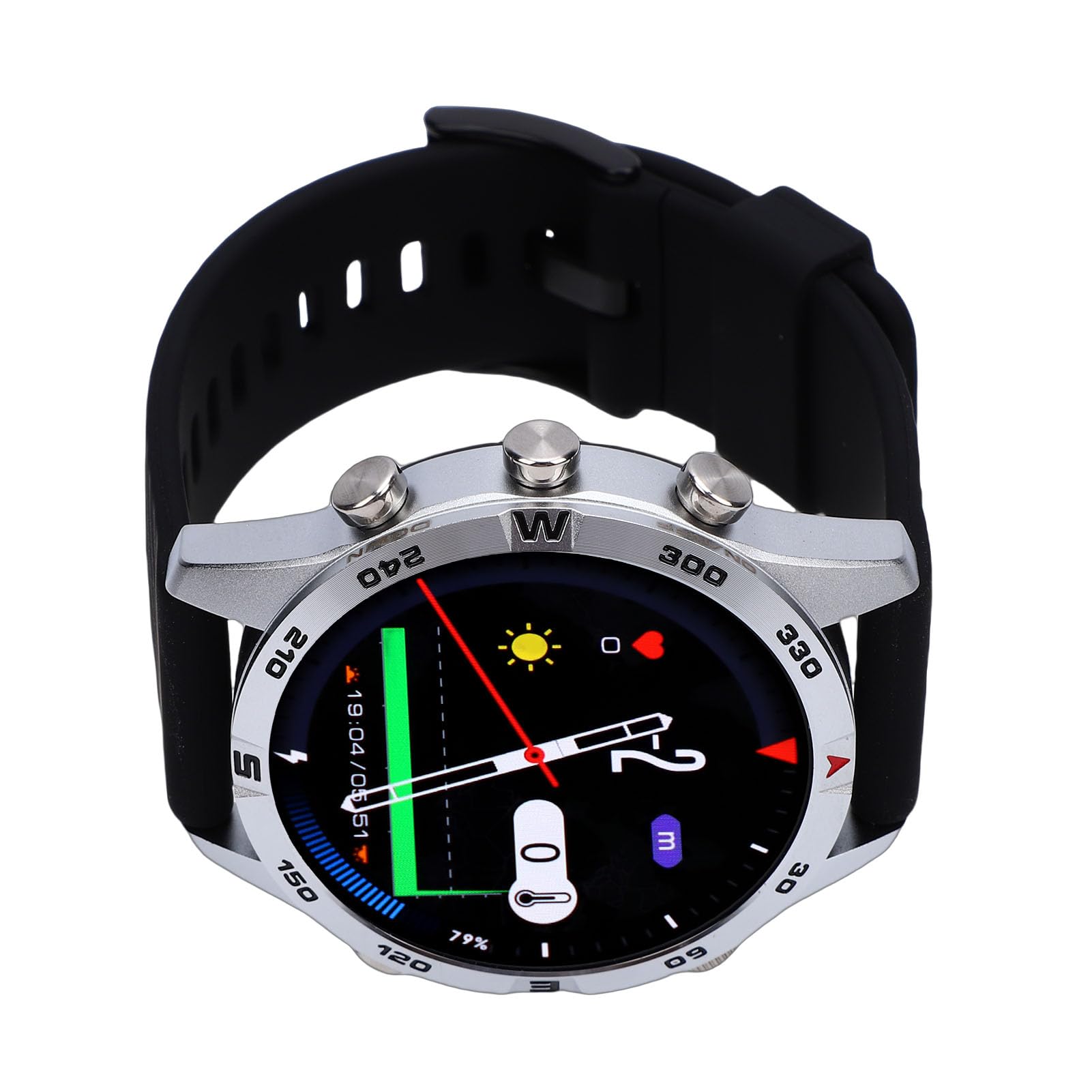 Montre de Plongée, Ordinateur de Plongée Intelligent en Alliage de Zinc, écran de 1,43 Pouces avec Capteur de Profondeur, Idéal pour Les Plongeurs Professionnels et Les Activités