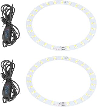 Ceiling Fan Ring Light, 2PCS Rings Light 3v5v 10w Makeup Light