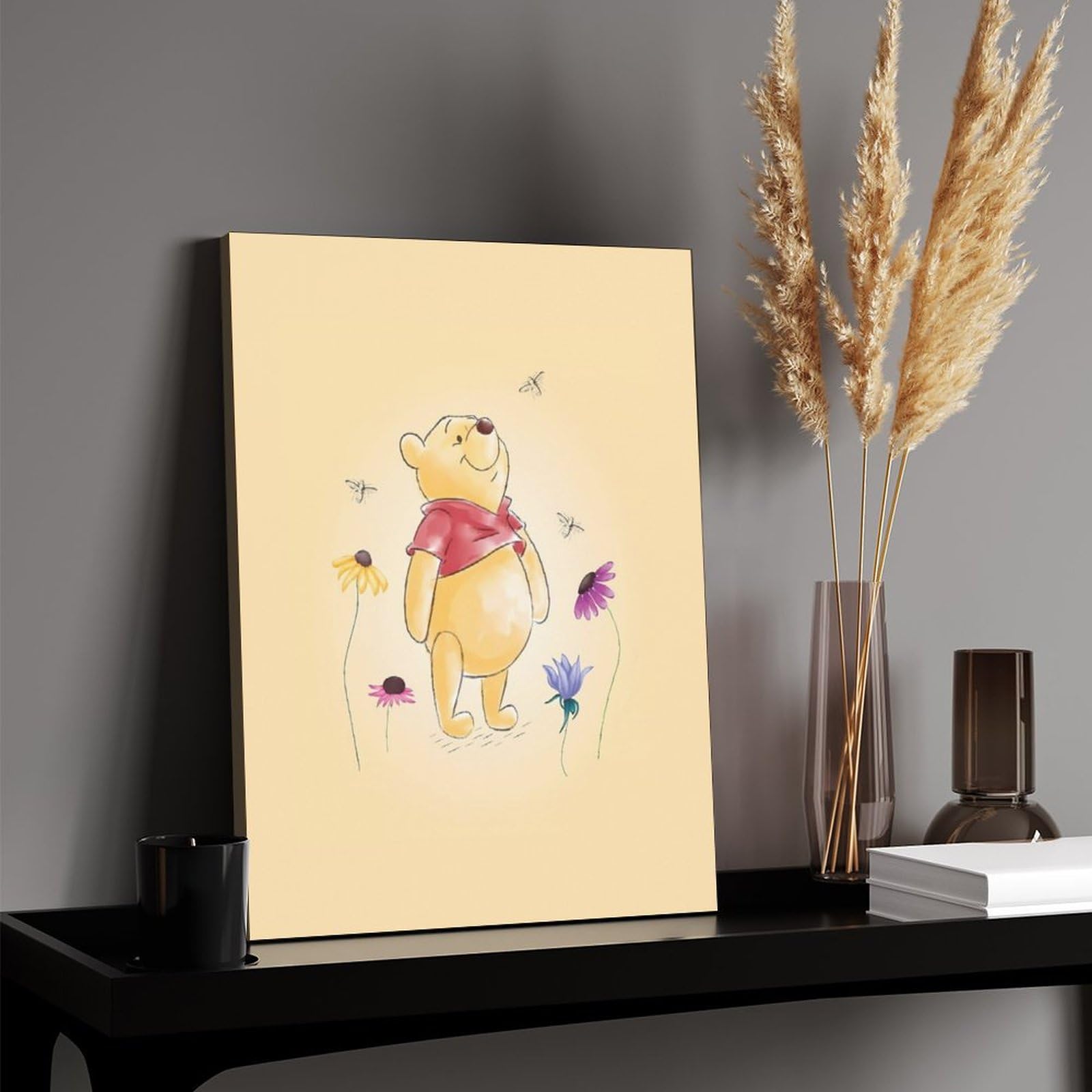 Amazon.co.jp: くまのプーさん キャンバス絵画 アートパネル アート