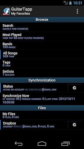 GuitarTapp tabs & chords