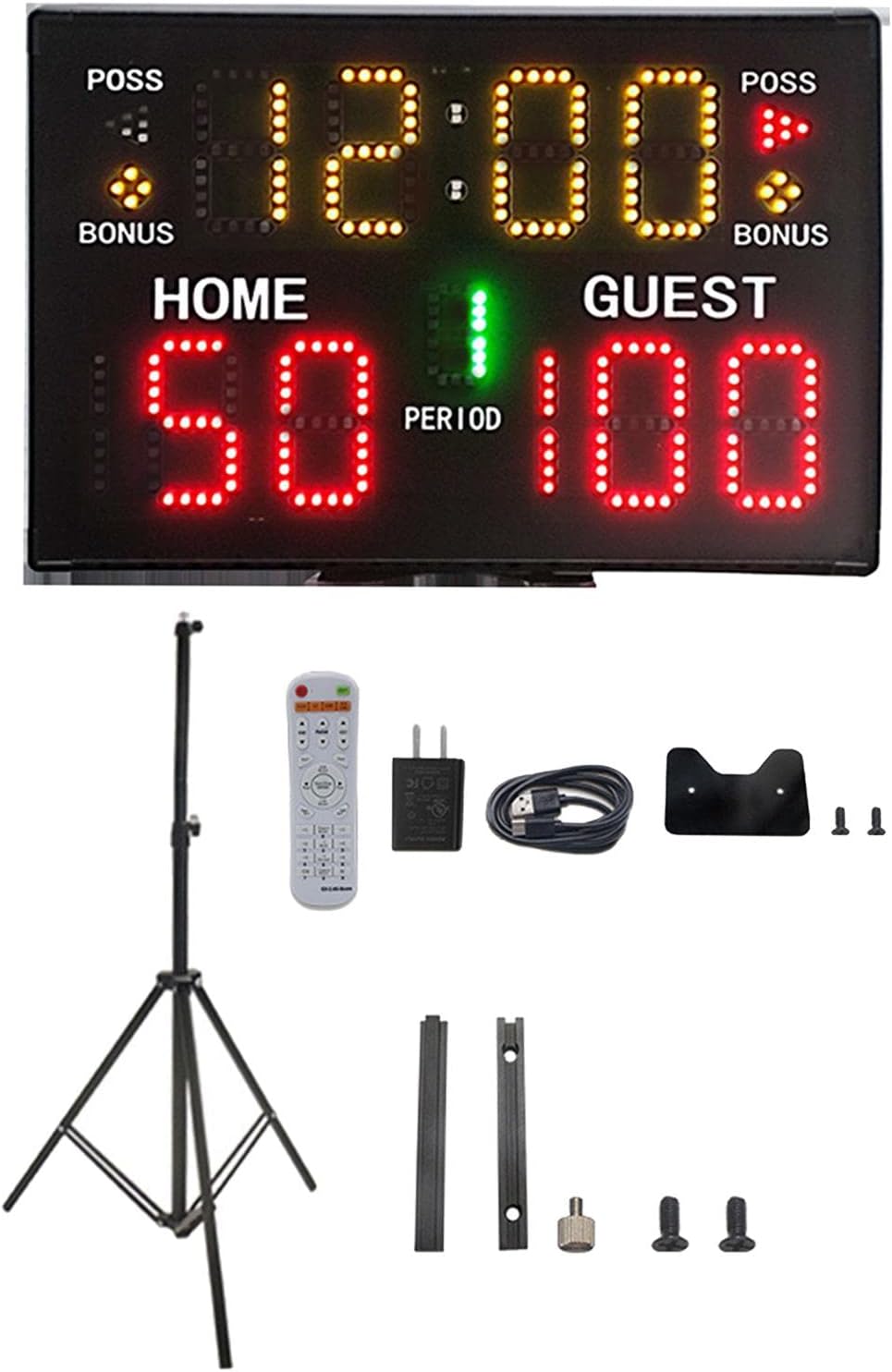 Vaveren Electronic Scoreboard, 21M Visual Distance Remote Control