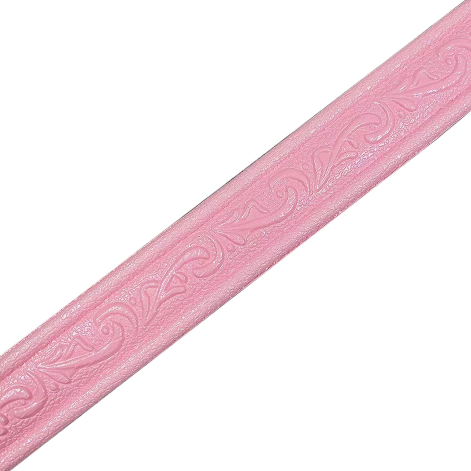 Self-Adhesive Flexible Foam Baseboard Trim - 2.3 Meters Peel and Stick Wall Edging for Home Decoration(Pink)