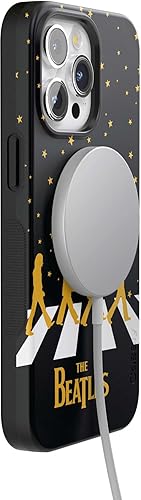 Miniatura 8 de Casely Funda para iPhone 14 Pro  Beatles  Paseo nocturno  Imagen dual de Abbey Road  Funda atrevida compatible con MagSafe